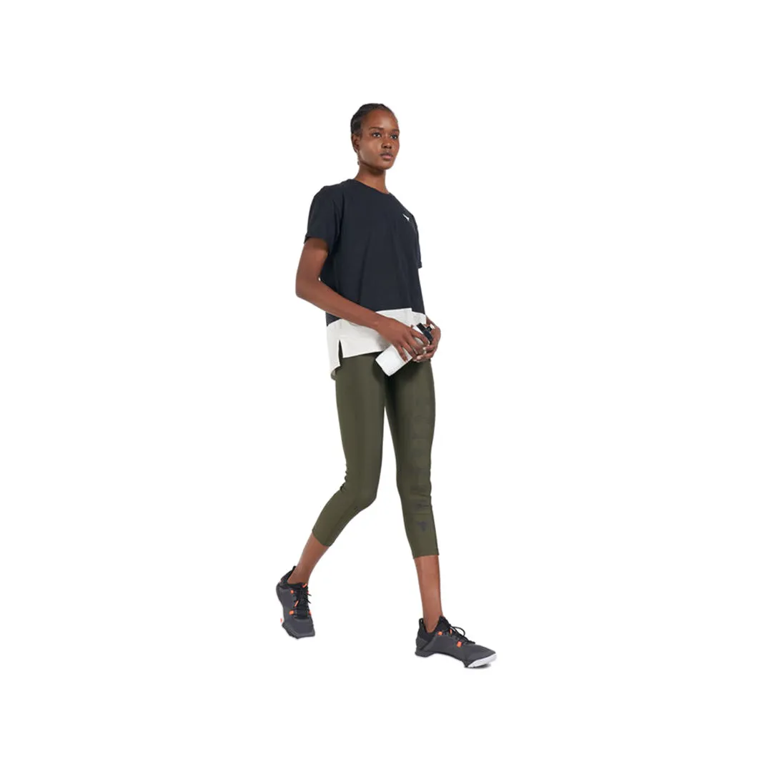 Under Armour Project Rock HG Armour Warrior An Women Leggings Size XS - UA1355683-315