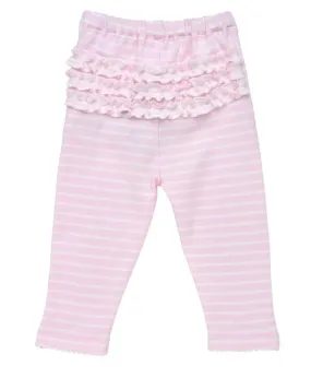 Under the Nile Organic Ruffle Back Legging - Pink