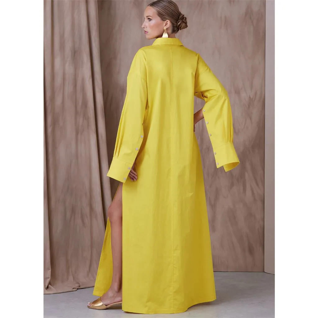 Vogue Pattern V1933 Misses' Shirt Dress