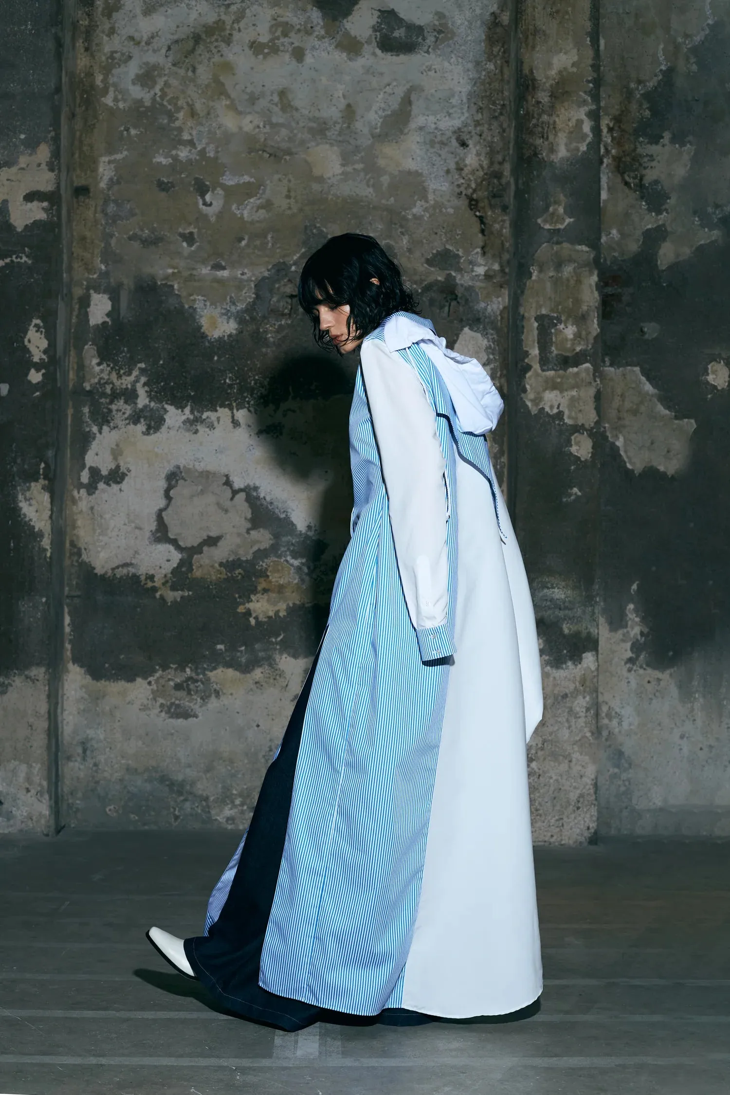 VOLUMED SHIRT DRESS