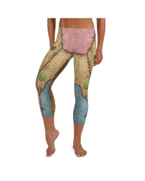Voodoo Doll Patch Capris