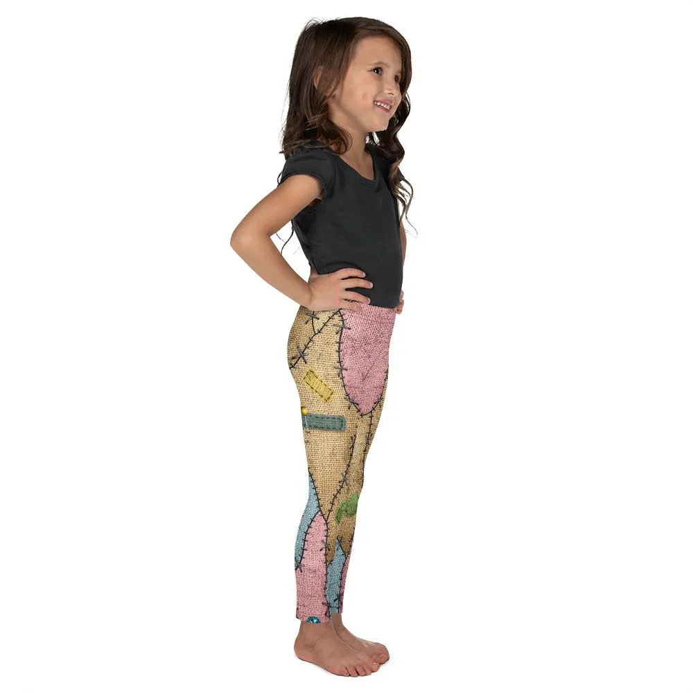 Voodoo Doll Patch Kid's Leggings
