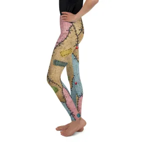 Voodoo Doll Patch Youth Leggings