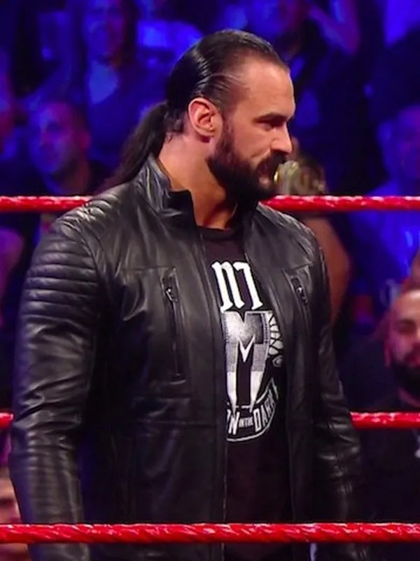 Wrestler Drew McIntyre Leather Jacket | WWE Men Leather Jacket The Jacket Seller